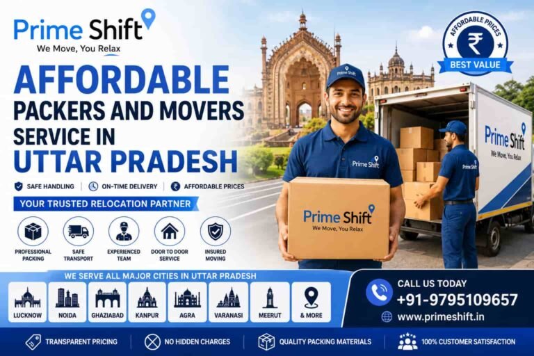 Affordable moving services in Uttar Pradesh