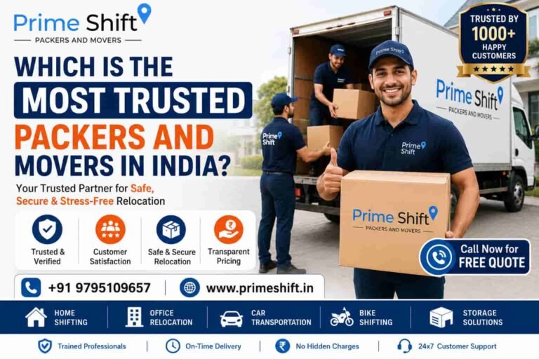 Most Trusted Packers and Movers in India