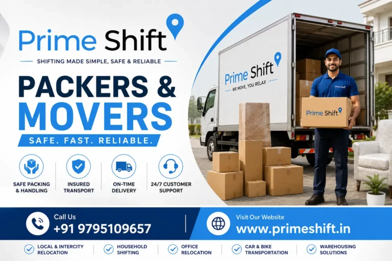 Prime Shift- Best Packers and Movers in India 2026
